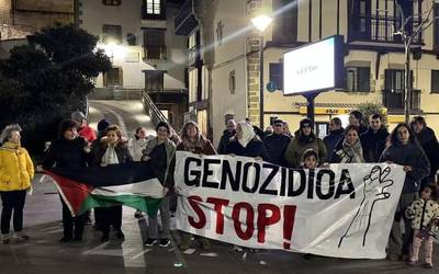 Palestina-Orio elkartasun taldeak elkarretaratzera deitu du ostiral iluntzerako