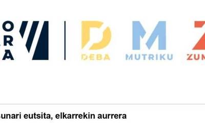 Irudi bateratu berria dute Geoparkeak eta hiru udalerrietako turismo sailek