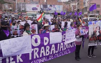 Boliviako borroka feminista izango dute berbagai egubakoitzean