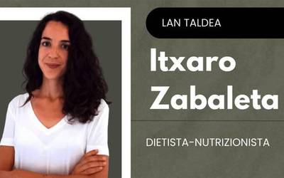 Itxaro Zabaleta nutrizionista-proba
