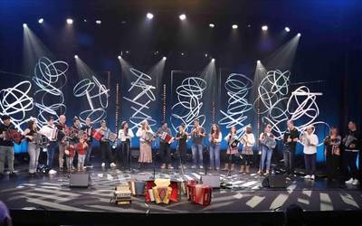 Egurrola anai-arrebak eta Sakristaua trikitilariak omenduko dituzte Azpeitiko Sanjosetako jaialdian