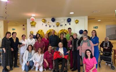 Pantxike Errastik 100 urte bete ditu gaur