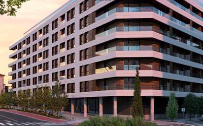 Amenabarrek 80 etxebizitza eraikiko ditu Legarreko pabiloi zaharraren eremuan