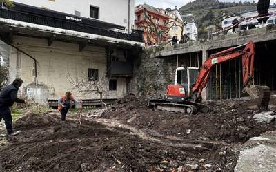 Paretaren datazioa zehazteko mostrak aztertuko dituzte