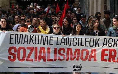 ITAIA: "Beharrezkoa da emakume langileon interesak defendatuko dituen proposamen iraultzaile bat eraikitzea"