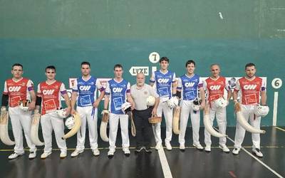 Zeberio II.a eta Barricart garaile Iruñeko Alde Zaharreko erremonte txapelketako hirugarren jardunaldian