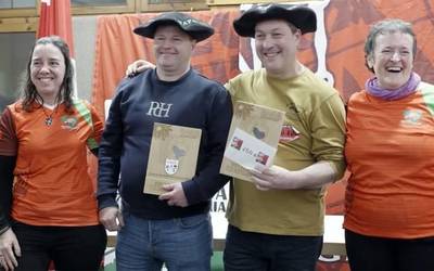 Euskal Herriko Mus Txapelketako Nafarroako finala Miguel Telletxeak eta Ibon Elizaldek irabazi dute