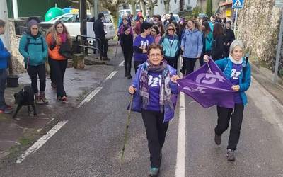 [ARGAZKIAK] Emakumeen Nazioarteko Eguna modu berezian oroitu dute Ezkurran