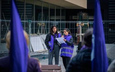 Martxoaren 8an uribekostarrek ozen aldarrikatu dute berdintasuna gura dutela