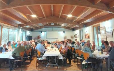 Igantziko eta Lesakako Arkupeak elkartekoen besta egin dute larunbatean