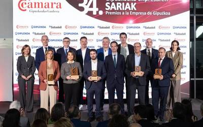 Zerbitzu Enpresaren saria jaso du Ategik, Gipuzkoako Ganberaren eskutik