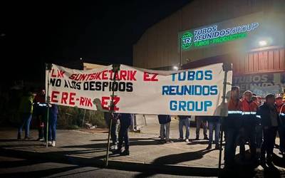 ELAk Trapagarango Tubos Reunidoseko ordezkariak bota ditu sindikatutik