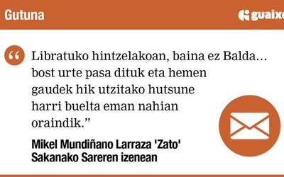 Fran Baldari… Palmaditak zientoka hiretzat!