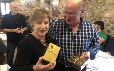 Mari Karmen Irungarai eta Martin Juanena omendu ditu Xorroxin Irratiak