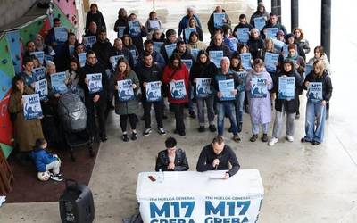 Greba orokorra dela eta, mobilizazio eguna izango da bihar Zumaian