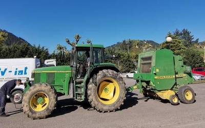 Apirilaren 22tik aurrera egingo dituzte nekazaritzako ibilgailuen azterketa teknikoak eskualdean