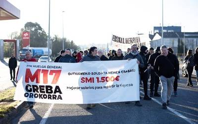 Greba Orokorra jarraipen zabala izaten ari da lehen orduetan