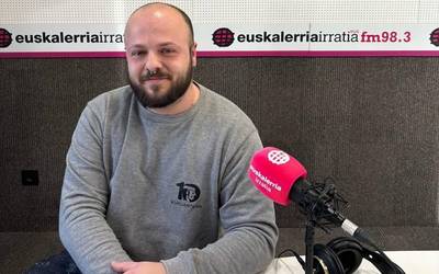 Eskuartean, David Broncano zur eta lur utzi zuen erraldoiak eta buruhandiak sortzeko enpresa nafarra