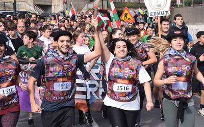 Korrika bi aldiz pasatuko da Debabarrenetik