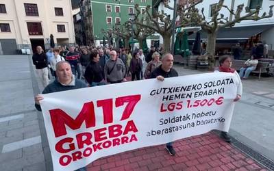 Iosune Casares (LAB): "Jendeak erantzun egin du eta greba egunaz egiten dugun balorazioa oso ona da"