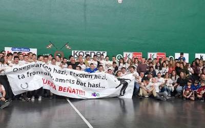 Ametsetako debuta egin du Beñat Apezetxea goizuetarrak profesionaletan