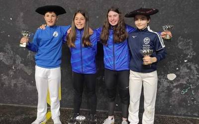 Bergarako infantil mailako neskak, Gipuzkoako txapeldunorde