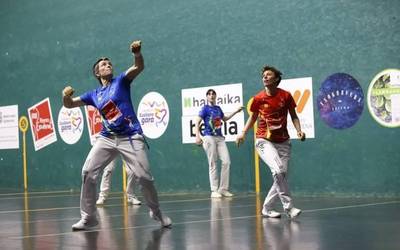 Iturriaga leitzarra eta Orbegozo, Oskoz eta Arrastiaren kontra ariko dira Adosen binakako txapelketa nagusiko finalean