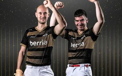 Goikoetxea V.a eta Zubiri, Jabalera eta Aiestaran VI.a baino hobeak izan dira Berria txapelketako hirugarren partidan