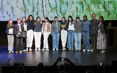 Azkoitia BHIko ikasleen lan bat saritu dute 'Eman minutu 1…' ikus-entzunezko lanen lehiaketan