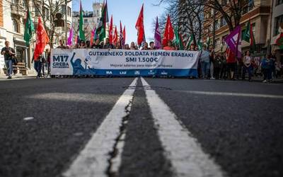 Nekazaritzan ere beharrezkoa da gutieneko errenta bermatzea