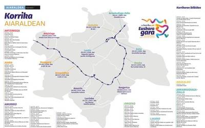 Martxoaren 26tik 27rako gauean igaroko da Korrika Aiaraldetik