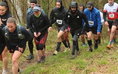 Ahuntzen mendi lasterketa: Egoarbitzako eta helmugako argazkiak