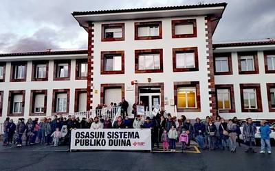 Baztango Osasun Plataformak elkarretaratzea eginen du bihar Elizondon