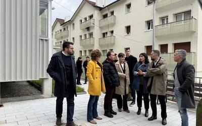 Amaitu dituzte Sigman 56 etxebizitza birgaitzeko lanak