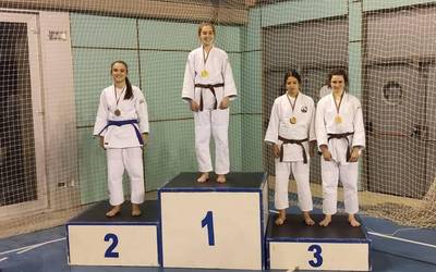 Edith Garate txapeldunorde, Euskadiko Judo Txapelketan
