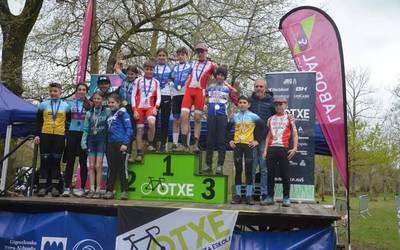 Amaia Agirre Gipuzkoako txapeldunorde izan da BTTn