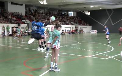 Goi mailako eskubaloi festa Oñatin