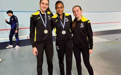 Djiara Ndao bigarren parte hartze libreko atletismo txapelketan