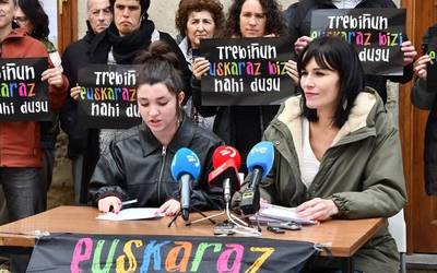 Trebiñun euskararen irakaskuntza bermatzeko neurriak exijitu dituzte