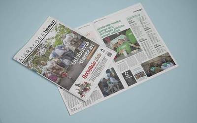 Udaberriko jaiei begirada sakona Aiaraldea Hemen hamabostekariaren zenbaki berrian