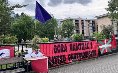 Langileen batasunaren alde egin dute Oñatiko pentsionistek
