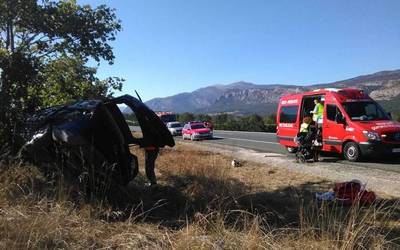 Bost zauritu autobian izandako istripuan