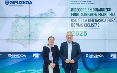 Gipuzkoako bidegorri erabilien artean kokatzen da Bergara-Elorregi