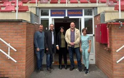 Ekainean hasiko dituzte Mintxetako gimnasioa berritzeko obrak