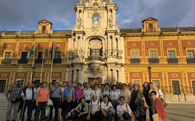 Andaluziaz gozatzeko aukera izan dute Beheko Plazako bazkideek
