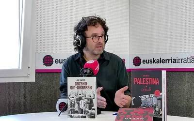 Julen Gabiria: "Inoiz baino beharrezkoa da Palestinaz hitz egiten jarraitzea"