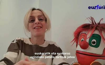 Aiora Zulaika: "oso garrantzitsua da euskararekiko maitasuna eta aktibismoa gure seme-alabei transmititzea"