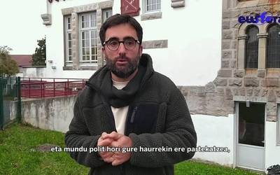 Eneko Gorri: "Badakigu guraso gisa eremu erdaldunean bizitzea eta handitzea ez dela aisa"