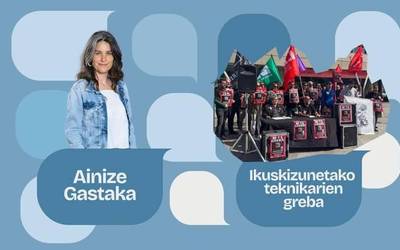Laudioko aktualitatea eta ikuskizunetako teknikarien greba, azalera