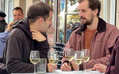 "Txakoli freskoaz gozatu ahal izan dute aretxabaletarrek, giro oso polita egon da"